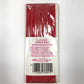4 Yards Unopened J & P Coats Atom Red Polyester/Cotton Blend 1/2 Inch Single Fold Bias Tape