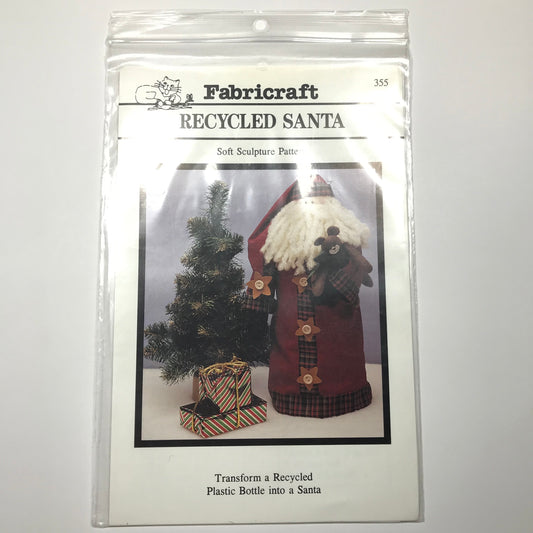 Fabricraft Soft Sculpture Recycled Santa Pattern #355