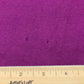 1 Yard Purple Stitched Tubular Brushed Back Micro 1x1 Rib Knit