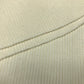 1/2 Yard Off White Tubular 2x2 Rib Knit Remnant