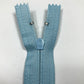 12 Inch Ciel Blue Unopened Coats & Clark Polyester Closed End Coil Zipper