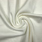 1/4 Yard White Tubular Knit Remnant