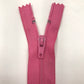 17 Inch Pink Coats & Clark Closed End Coil Zipper