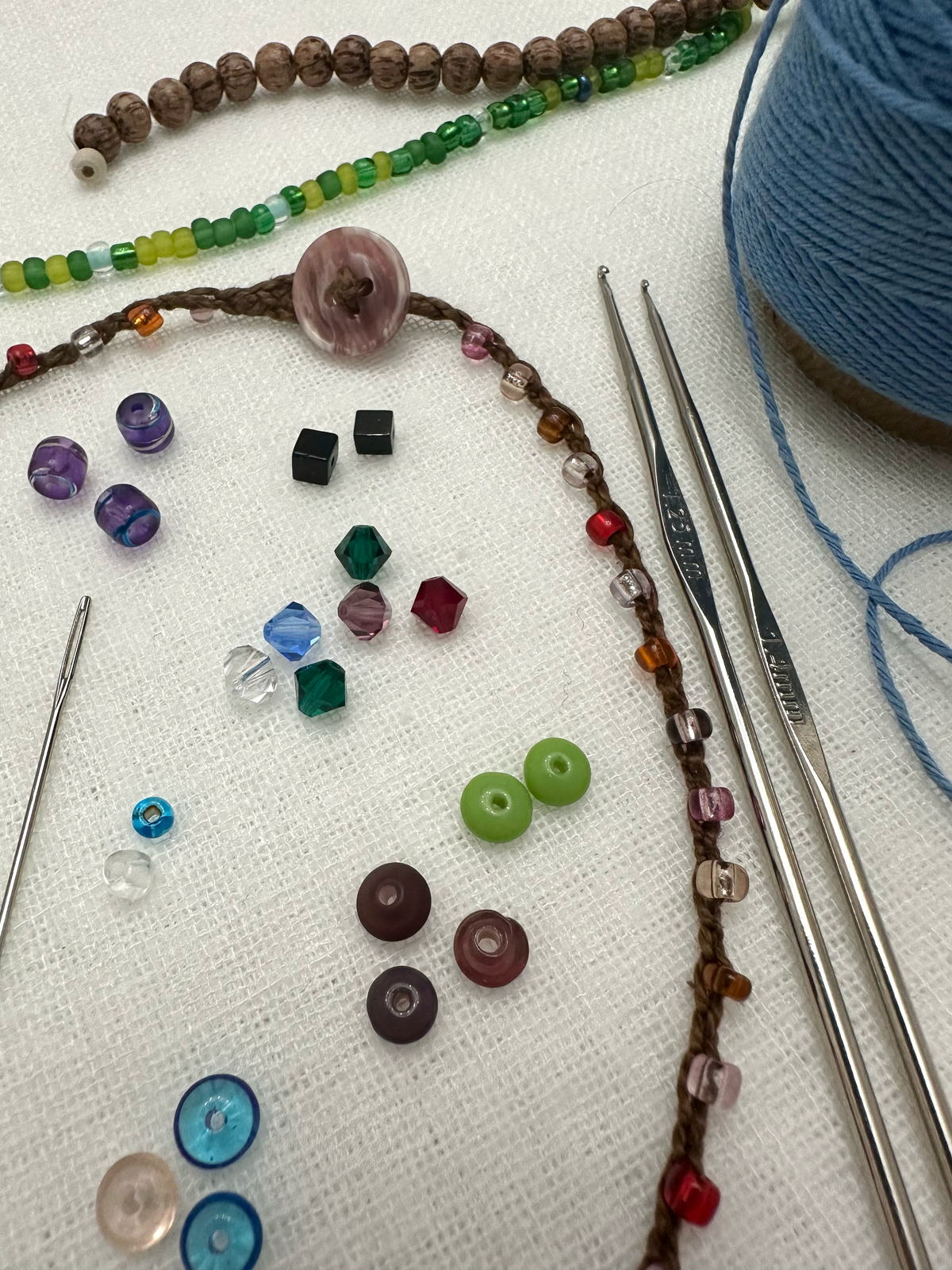 Crochet Workshop - Beaded Crochet Jewelry