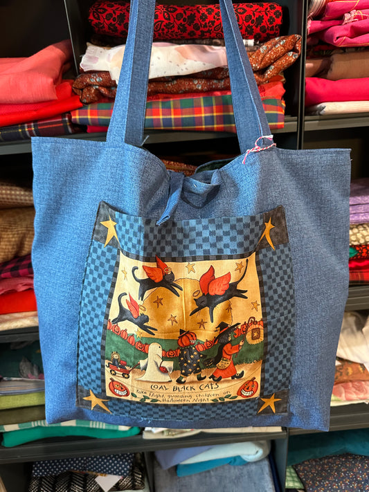 Sewing Workshop - Halloween Trick-or-Treat Pocket Tote Bag