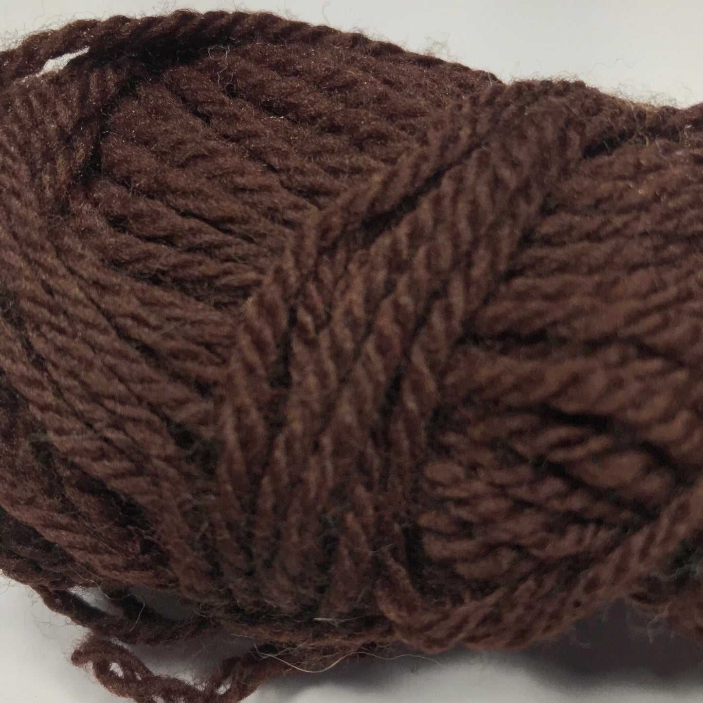 1/2 Ounce Dark Brown 3 Ply Yarn