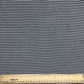 2 Yards Dark Navy & White Thin Stripes Tubular 2x2 Rib Knit