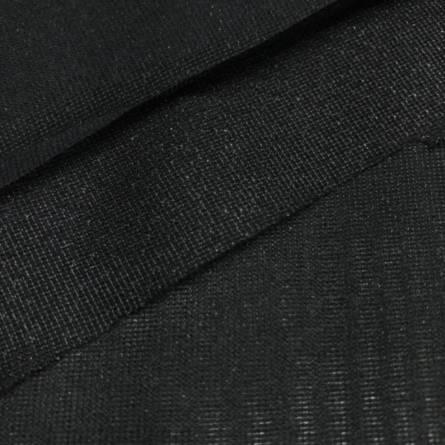 Solid Black Lining By-The-Yard