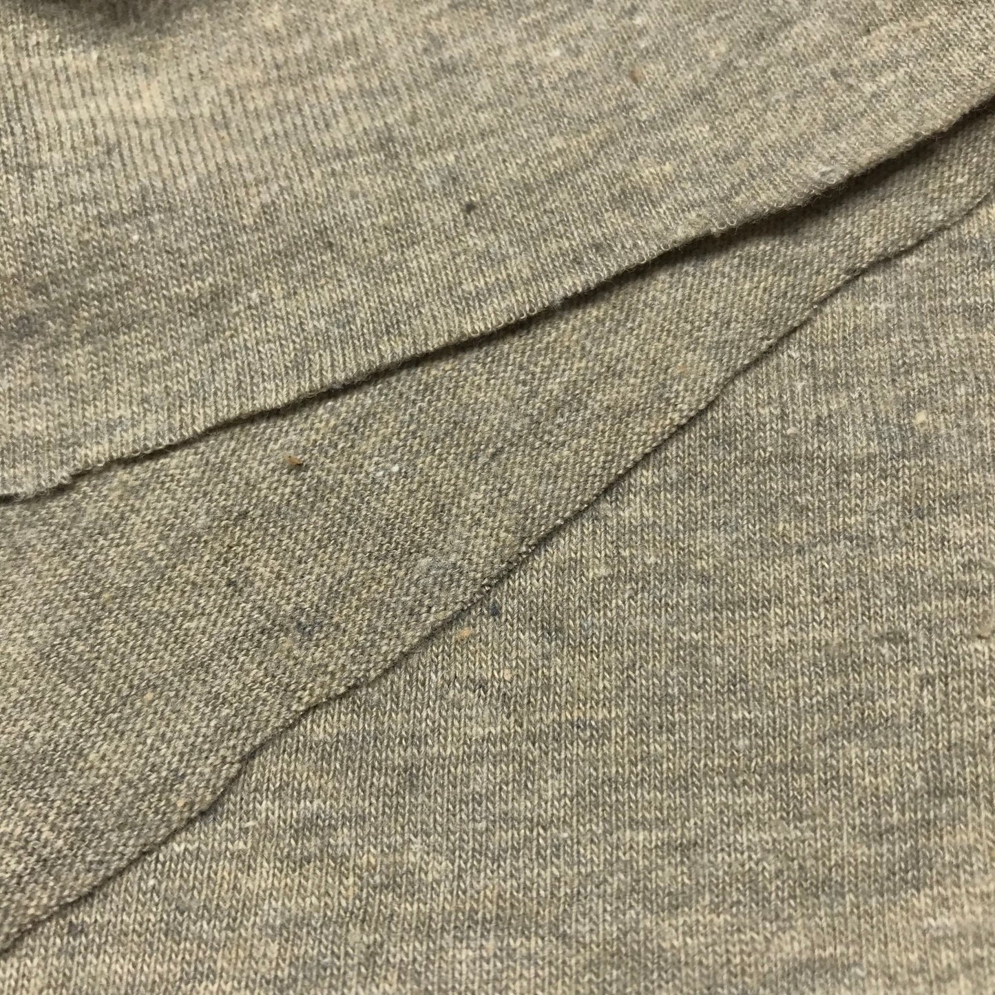 Heathered Taupe Tubular Jersey Knit By-The-Yard