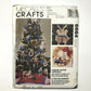 McCall's Crafts Country Critter Christmas Seasonal Home Decor Pattern #6664