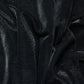 1/2 Yard Black Metallic Lightweight Sheer Knit Remnant