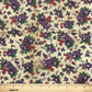 1 Yard Dainty Purple Floral Printed Feedsack Woven