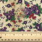 1 Yard Dainty Purple Floral Printed Feedsack Woven