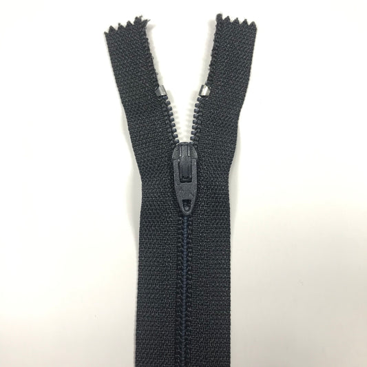 9 Inch Dark Grey Talon Closed End Coil Zipper