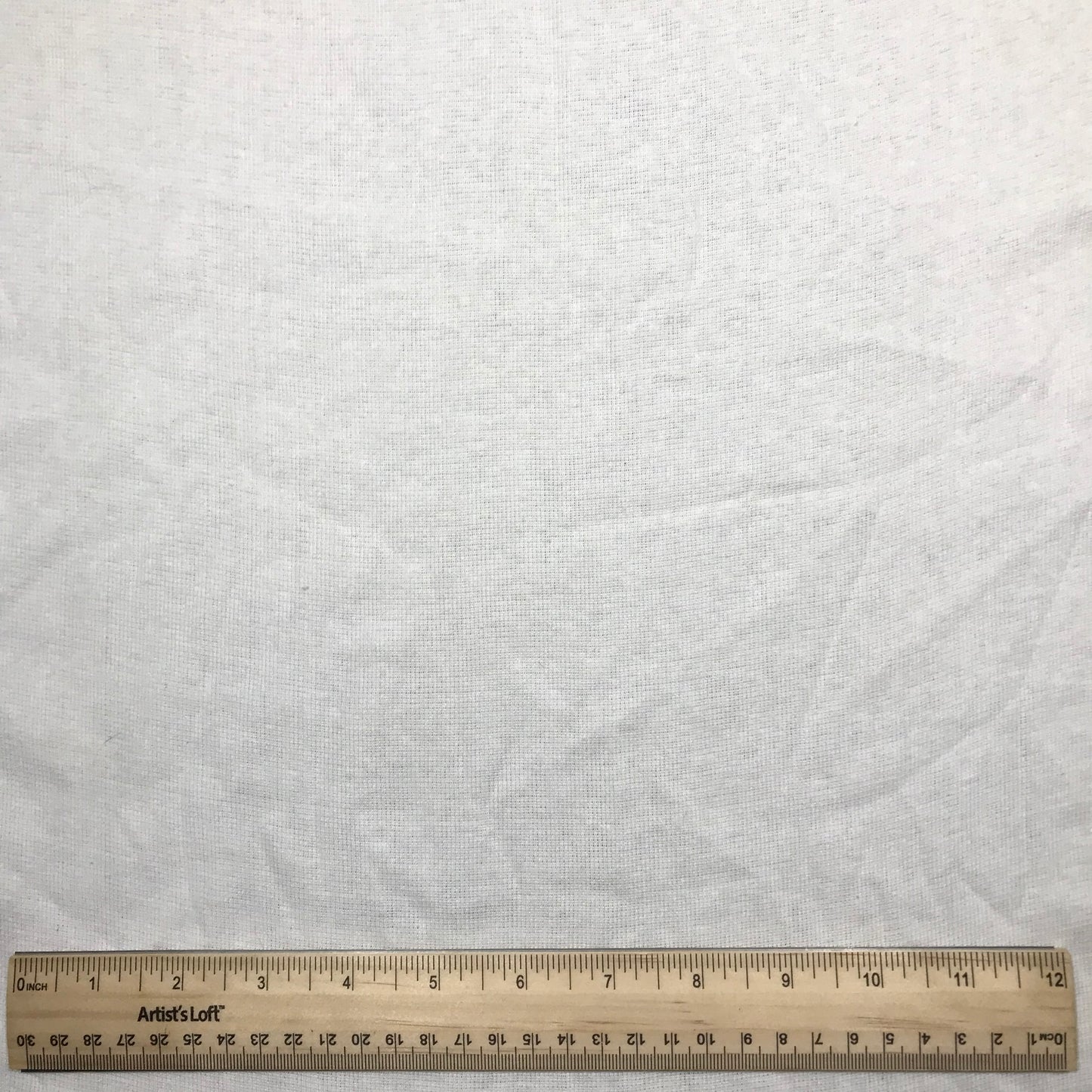 1.75 Yards White Tubular 1x1 Rib Knit