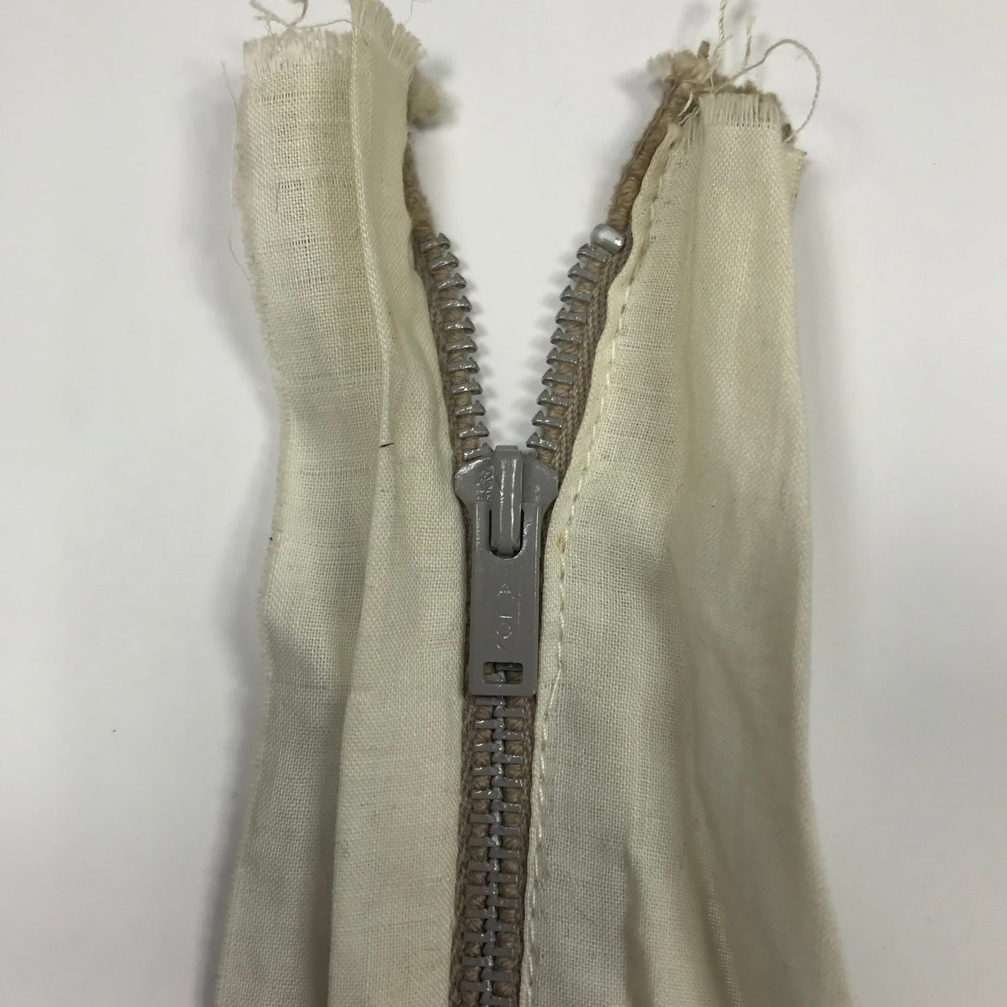 21.5 Inch Taupe Talon Closed End Zipper